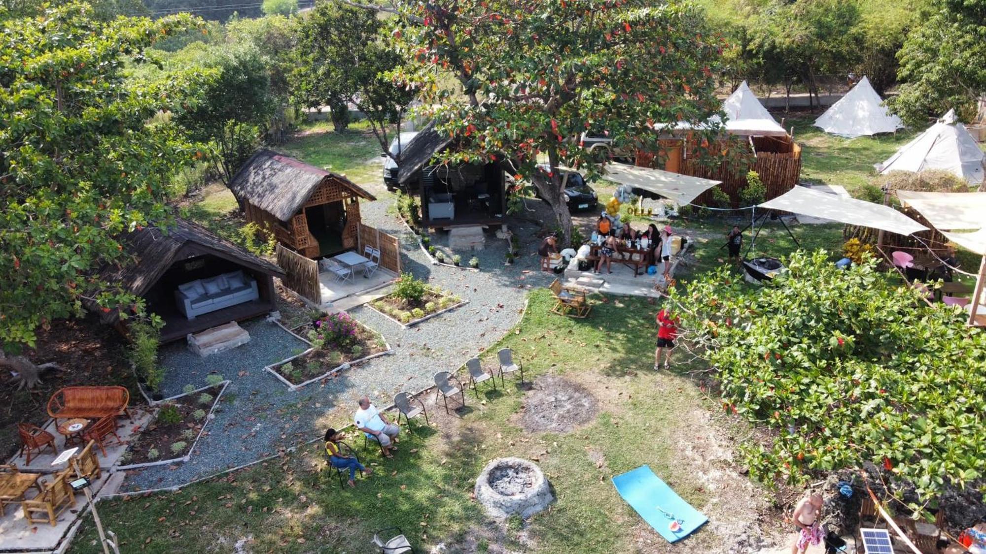 Hotel Jush Native And Glamping Dauis Exterior foto